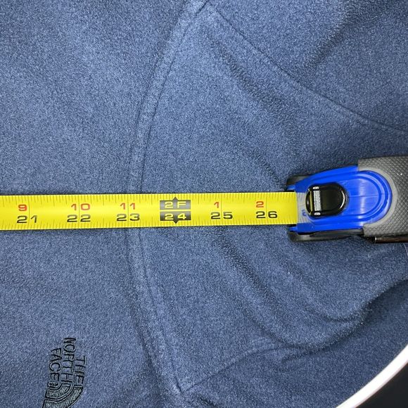 The North Face Womens Canyonland Pullover Hoodie Lrg Blue Thermal Fleece Jacket - Picture 11 of 11